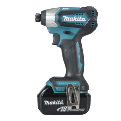 MAKITA DTD155RTE Aku rázový šroubovák 1/4\" Li-ion LXT 18V/5,0Ah