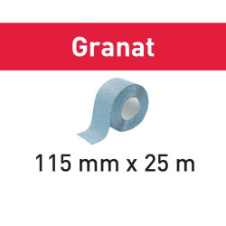 Brusný pás 115x25m P80 GR Granat