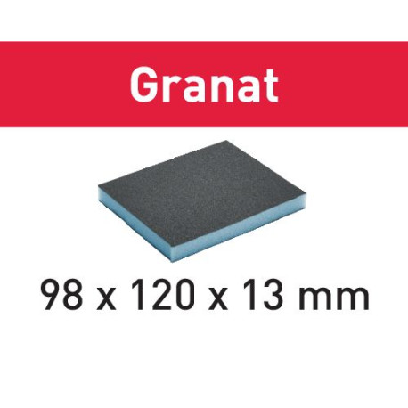 Brusná houba 98x120x13 60 GR/6 Granat