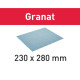 Brusný papír 230x280 P80 GR/10 Granat