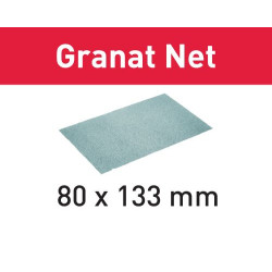 FESTOOL Brusivo s brusnou mřížkou STF 80x133 P80 GR NET/50 Granat Net 203285