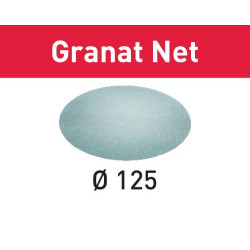 FESTOOL Brusivo s brusnou mřížkou STF D125 P80 GR NET/50 Granat Net 203294