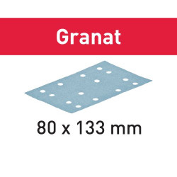 Brusný papír STF 80x133 P400 GR/100 Granat