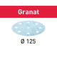 Brusné kotouče STF D125/8 P1200 GR/50 Granat