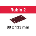FESTOOL Brusný papír STF 80X133 P120 RU2/50 Rubin 2 499050
