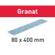 Brusný papír STF 80X400 P100 GR/50 Granat