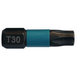 MAKITA B-63694 torzní bit 1/4\" Impact Black T30, 25mm 2 ks