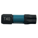 MAKITA B-63703 torzní bit 1/4" Impact Black T40, 25mm 2 ks