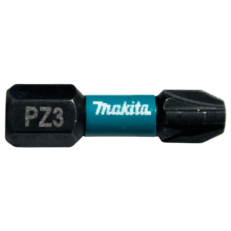 MAKITA B-63650 torzní bit 1/4\" Impact Black PZ3, 25mm 2 ks