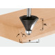 FESTOOL Fazetovací fréza HW S8 D25,7/25,7/15° 491132
