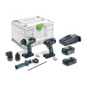 FESTOOL Šroubovací a vrtací sada TID 18 5,0/4,0-Set TPC 18/4 577654