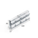 FEIN Pár prizmatických měkkých čelistí (P) 110 mm z hliníku (FEIN VersaMAG)