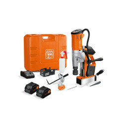 FEIN Sada AKBU 35 PMQW 18 V AS, 2 × 8 Ah Akumulátorová univerzální magnetická jádrová vrtačka do hloubky 35 mm
