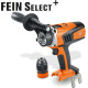 FEIN   ASCM 18 QM Select AKCE! 4stupňová akumulátorová vrtačka/šroubovák
