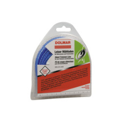 MAKITA 369224061 struna nylonová 2,0mm, 3,5m, modrá, tichá, hranatá