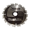 MAKITA B-33059 kotouč pilový dřevo SPECIALIZED se zapuštěnými zuby 190x2x30mm 16Z   old B-09357