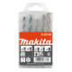 MAKITA D-20769 sada vrtáků šestihran 1/4\" do kovu/dřeva 5 ks v plastové krabičce