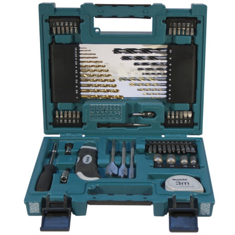 MAKITA D-33691 sada bitů a vrtáků 71 ks v plastovém kufru
