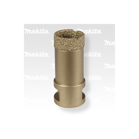 MAKITA D-44476 děrovka s diamantovým zrnem 25mm (se závitem M14 pro úhlovou brusku)