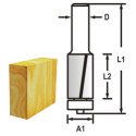 MAKITA D-47743 Drážkovací fréza 2 břit s ložiskem  12,7x 26 x 68,5
