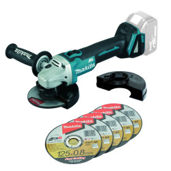 MAKITA DGA504ZX1 Aku úhlová bruska 125mm Li-ion LXT 18V, bez aku   Z