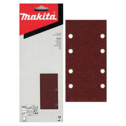 MAKITA P-31902 papír brusný suchý zip 93x185mm 8 děr K100, 10ks