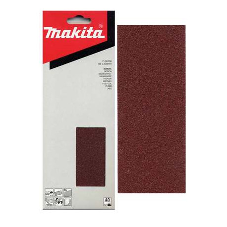 MAKITA P-36164 papír brusný 93x228mm K180, 10ks