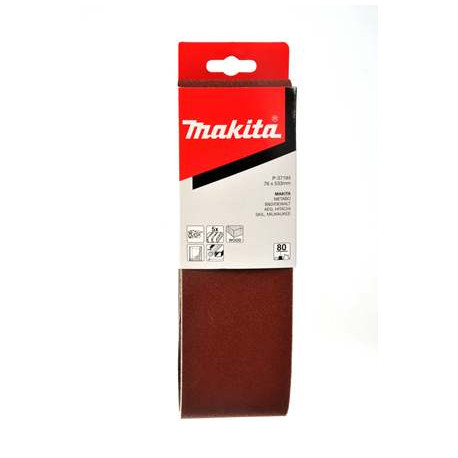 MAKITA P-37203 brusný pás 76x533mm K100 5ks
