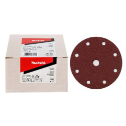 MAKITA P-37633 papír brusný suchý zip 150mm 6 děr K320, 50ks