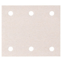 MAKITA P-42503 papír brusný suchý zip 102x114mm 6 děr K40, 50ks