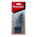 MAKITA D-62371 sada vrtáků do dřeva 2-8mm (po 1), stopka HEX 1/4", 9ks