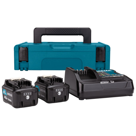 MAKITA 197641-2 sada Li-ion CXT 12V 2xBL1041B+DC10SB+Makpac