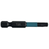 MAKITA B-63797 torzní bit 1/4" Impact Black T25, 50mm 2 ks