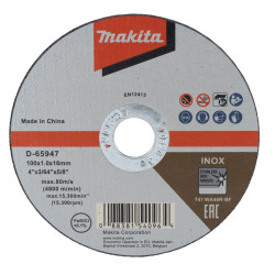 MAKITA D-65947 kotouč řezný nerez 100x1.0x16mm