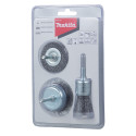 MAKITA D-66070 sada ocelových kartáčů 3ks