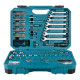MAKITA E-06616 sada bitů 1/4\" a montážních klíčů 120 ks v plastovém kufru