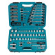 MAKITA E-06616 sada bitů 1/4\" a montážních klíčů 120 ks v plastovém kufru
