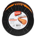 MAKITA E-02783 struna nylonová Plus 2,4mm, 262m, oranžová, kulatá   old 369224794