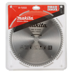 MAKITA D-72322 kotouč pilový dřevo 305x2.8x30mm 80Z-newD-81876