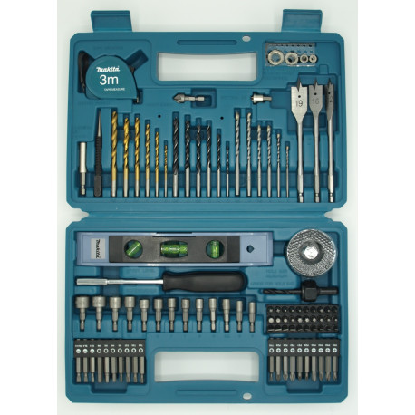 MAKITA E-10730 sada bitů a vrtáků 102 ks v plastovém kufru
