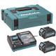MAKITA 191J81-6 sada Li-ion XGT 40V 2xBL4025+DC40RA+Makpac