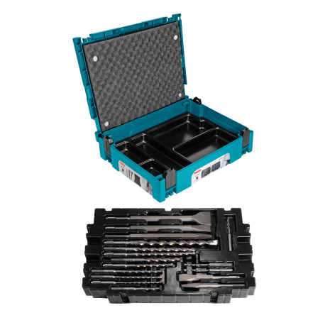 MAKITA B-52059 sada vrtáků a sekáčů SDS-Plus 17 ks v Makpacu