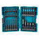 MAKITA B-66896 sada torzních bitů a vrtáků 1/4\" IMPACT BLACK 33 ks v plastové krabičce
