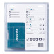 MAKITA B-66896 sada torzních bitů a vrtáků 1/4\" IMPACT BLACK 33 ks v plastové krabičce