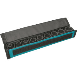 MAKITA B-69749 sada nástrčných klíčů čtyřhran 1/2\" 9 ks v textilním pouzdře