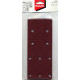 MAKITA P-42868 papír brusný suchý zip 100x240mm 10 děr K40, 10ks