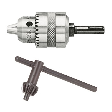 MAKITA 194041-7 sklíčidlo 1,5 - 13mm s ozubeným věncem komplet, s adaptérem pro upnutí SDS-Plus