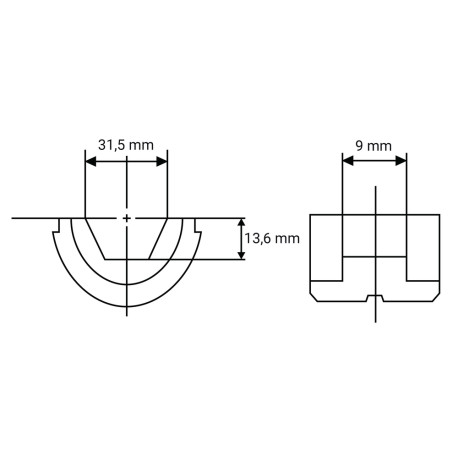 MAKITA ZM00000227 čelisti Cu 300 / AI 240