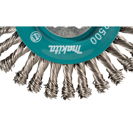 MAKITA D-73368 kotoučový kartáč z nerezového drátu-vlnitý drát průměr 0,5mm X-LOCK 115mm