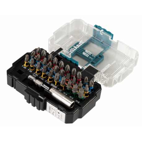 MAKITA E-13552 sada torzních bitů 1/4\" Impact Premier 31 ks v plastové krabičce